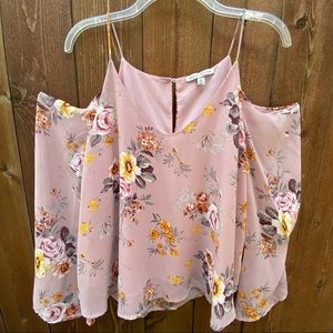Haute Monde romantic floral blouse